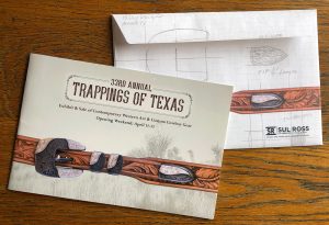 2019 Trappings of Texas Invitation Cover & Envelope