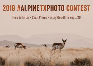 2019 #AlpineTXPhoto Contest Promotion